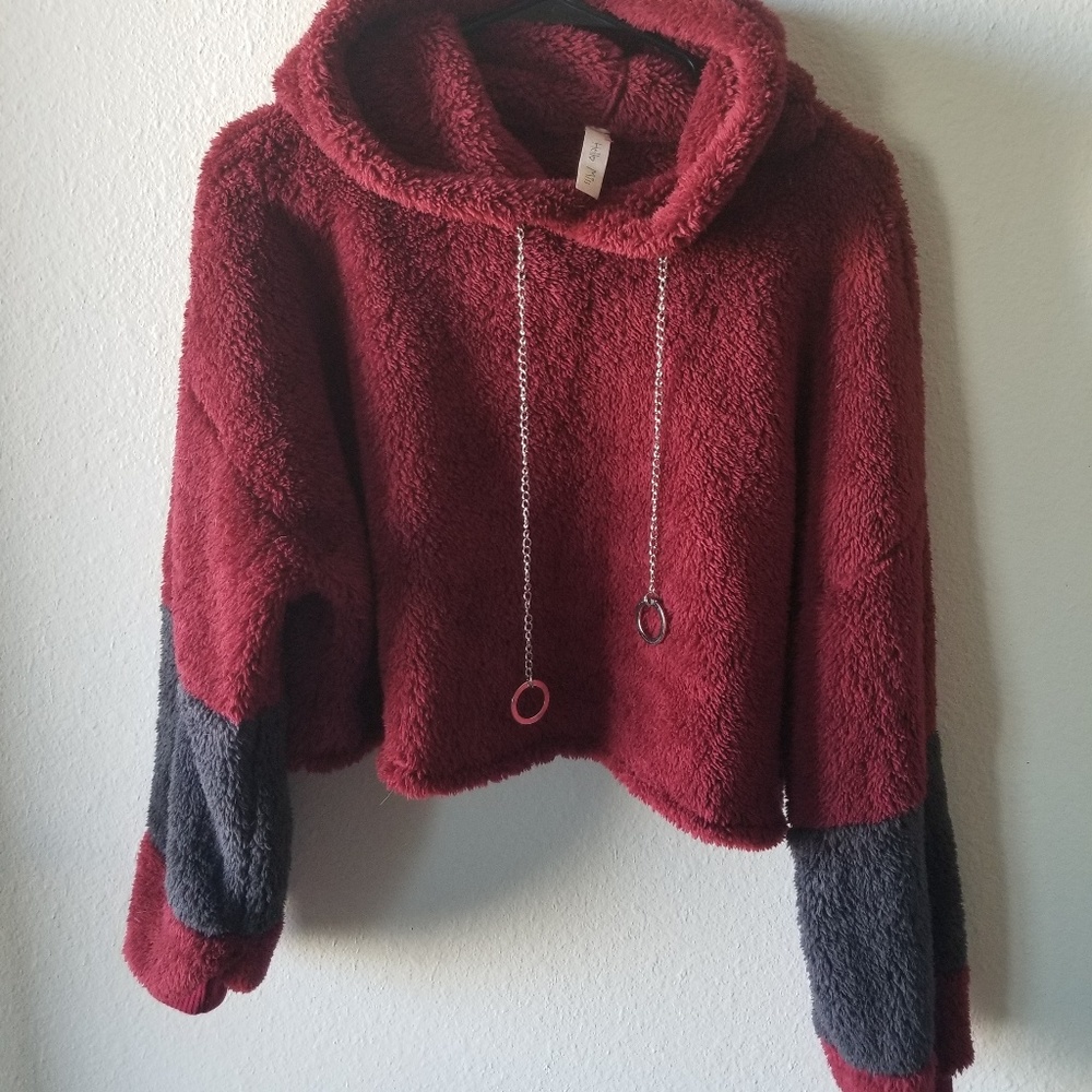 LAST SET LEFT!! Sherpa hoodie & shorts BOUTIQUE - Picture 7 of 8